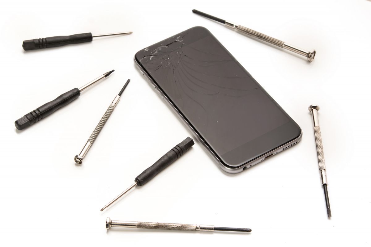 Ferramentas para concertar iPhone