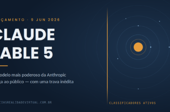 Capa: lançamento do Claude Fable 5 pela Anthropic em 9 de junho de 2026